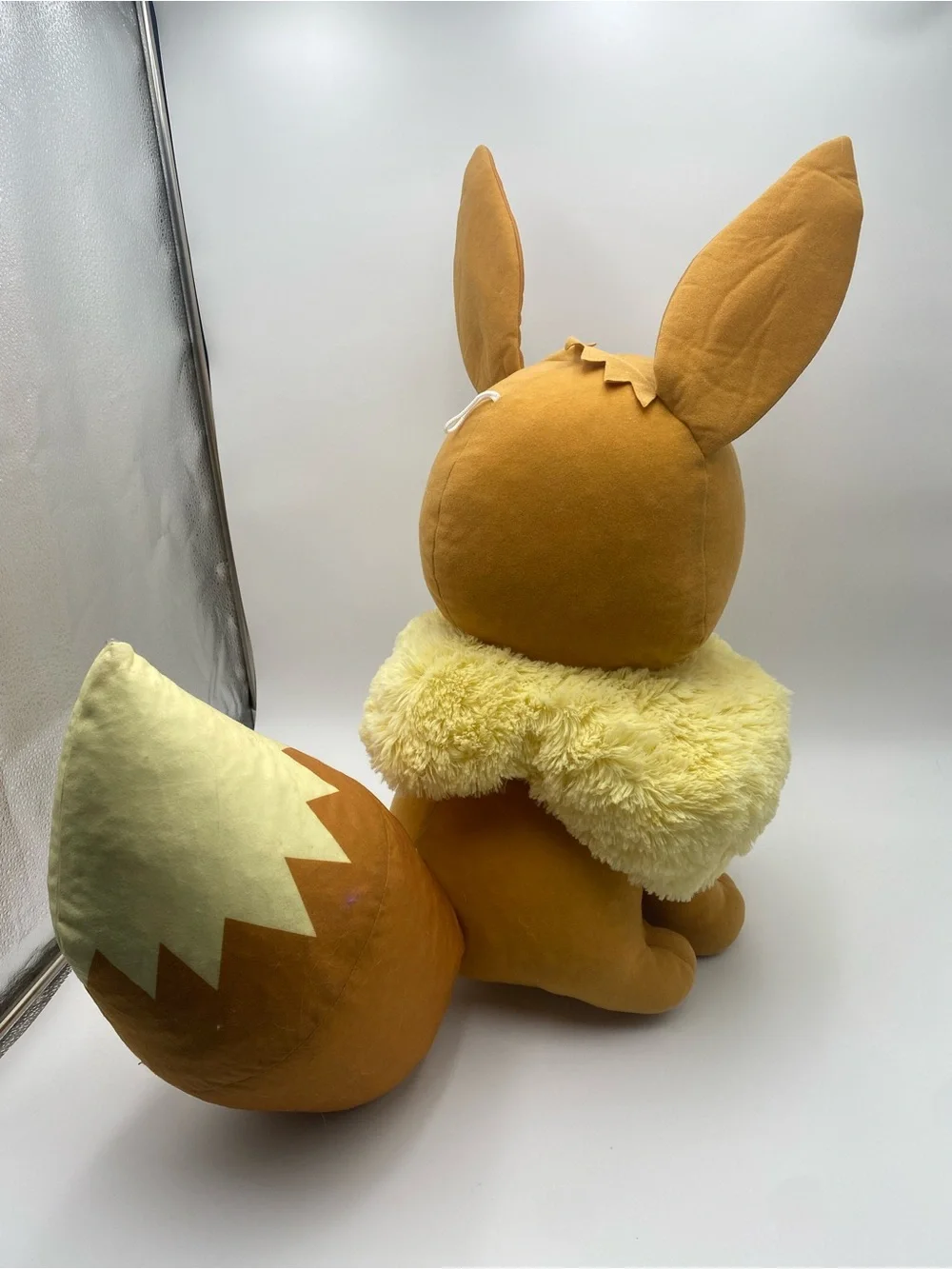 Pokemon Eevee Plush Costume Hood in Brown and Cream